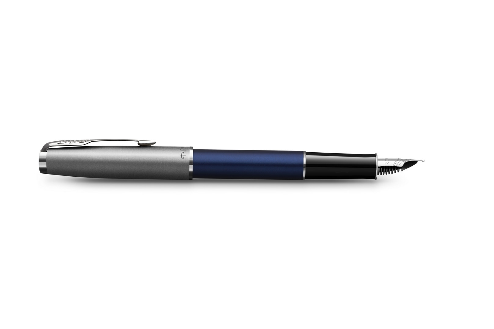 Pióro wieczne Parker Sonnet Sand Blasted Metal Blue CT